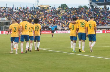 Brezilya, 8 Haziran 2016 tarihinde Orlando Florida 'daki Copa America Centenario' da Haiti ile karşılaştı..