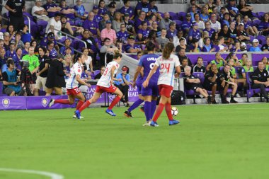 Orland Pride, 25 Ağustos 2018 'de Orlando Florida' daki Exploria Stadyumu 'nda Chicago Red Stars' a ev sahipliği yapıyor.. 