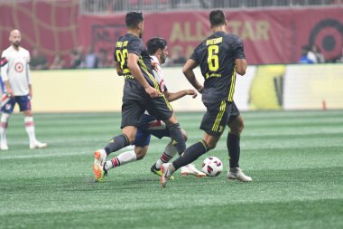 1 Ağustos 2018 tarihinde Atlanta 'daki Mercedez Benz Stadyumu' nda tüm yıldızlar Juventus 'a karşı.. 