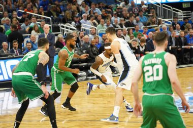 Orlando Magic, Boston Celtics 'i 24 Ocak 2020' de Orlando, Florida 'da Amway Center' da ağırladı. 
