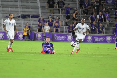 Orlando City 20 Şubat 2019 Çarşamba günü Orlando Fl 'daki Orlando City Stadyumu' nda New England 'a ev sahipliği yaptı.