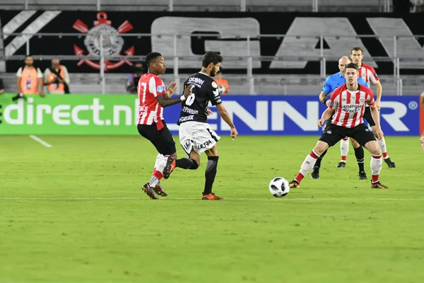 Corinthians Psv Eindhoven Durante Copa Flórida Orlando City Stadium Janeiro — Fotografia de Stock