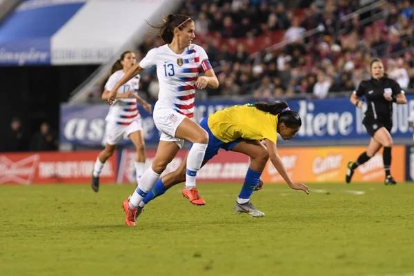 Shebelieves Cup Final Usa Brazil Raymond James Stadium Tampa Florida — Stock Photo, Image