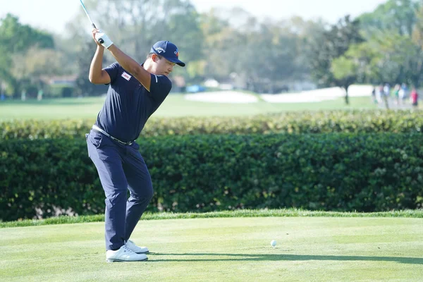 Během Roku 2020 Arnold Palmer Invitational First Groupings Bay Hill — Stock fotografie