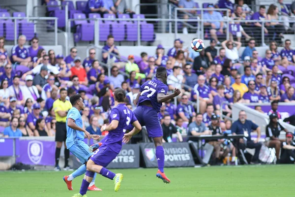 Orlando City Host New York City Orlando City Stadium Orlando — Stockfoto