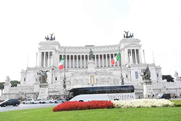 Autel Patrie Également Connu Sous Nom Monumento Nazionale Vittorio Emanuele — Photo