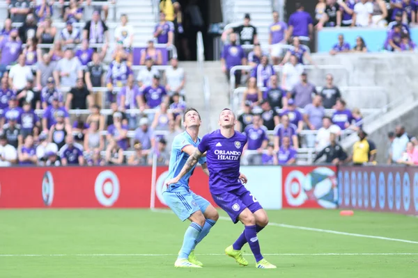 Orlando City Host New York City Orlando City Stadium Orlando — Fotografia de Stock