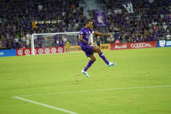 Orlando City Empfängt Sonntag Juli 2019 Die New York Red — Stockfoto