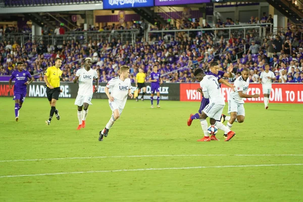 Orlando City Ospita Rivoluzione Del New England Durante Open Cup — Foto Stock