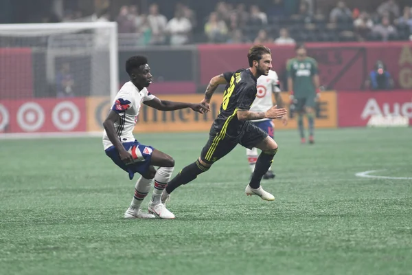 Mls All Star Juventus Mercedez Benz Stadium Atlanta Georgia Den — Stockfoto