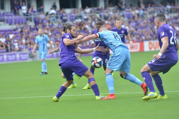 Orlando City Host New York City Orlando City Stadium Orlando — Fotografia de Stock