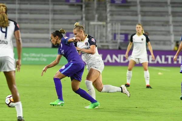 Orlando Pride Gastgeber Der North Carolina Courage Exploria Stadium Mai — Stockfoto