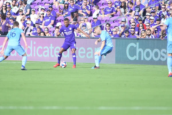 Orlando City Host New York City Orlando City Stadium Orlando — Stock fotografie