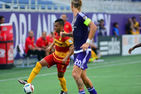 Orlando City SC, 29 Haziran 2016 'da Orlando Florida' daki Kamp Dünyası Stadyumu 'nda Fort Lauderdale Strikers' a ev sahipliği yaptı..