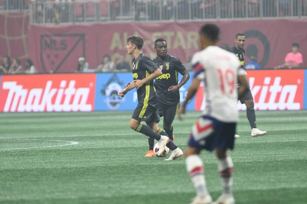 Mls All Star Juventus Mercedez Benz Stadium Atlanta Georgia Den — Stockfoto