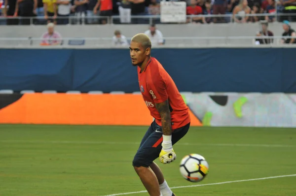 Paris Saint Germain Tottenham Hotspur Στο Citrus Bowl Στο Ορλάντο — Φωτογραφία Αρχείου