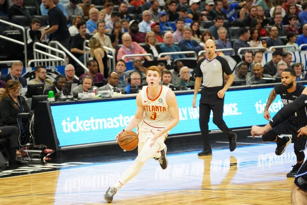 Die Orlando Magic Empfangen Montag Den Dezember 2019 Die Atlanta — Stockfoto