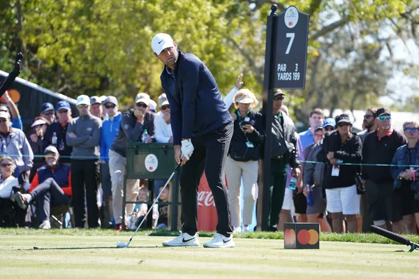 Podczas Trzeciej Rundy Zawodowej Arnold Palmer Bay Hill Club Lodge — Zdjęcie stockowe