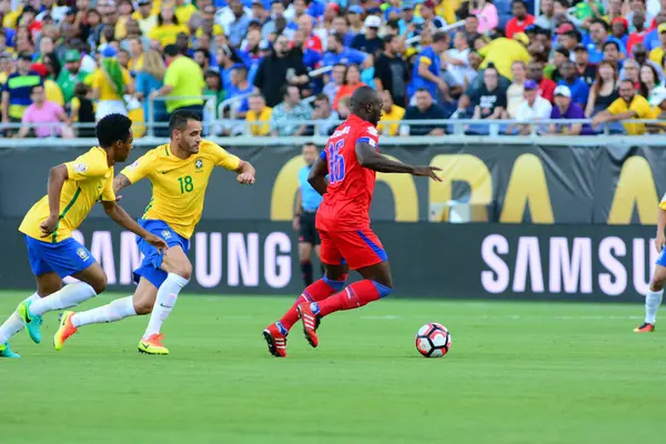 Brezilya, 8 Haziran 2016 tarihinde Orlando Florida 'daki Copa America Centenario' da Haiti ile karşılaştı..  