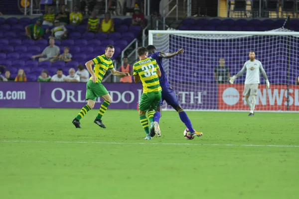 Orlando City Hospeda Tampa Rowdies Orlando City Stadium Outubro 2017 — Fotografia de Stock