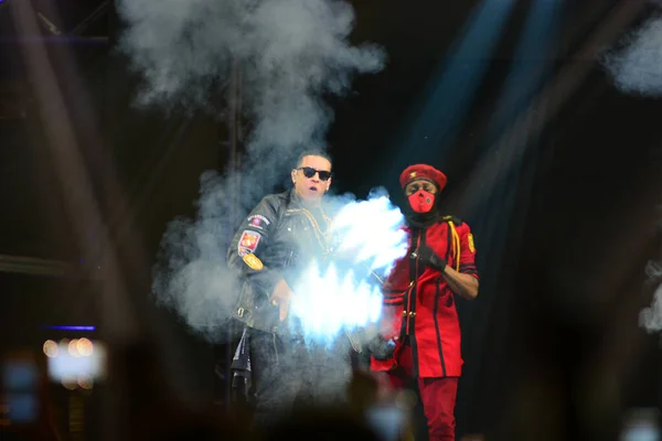 Daddy Yankee Don Omar Concert Het Amway Center Orlando Florida — Stockfoto