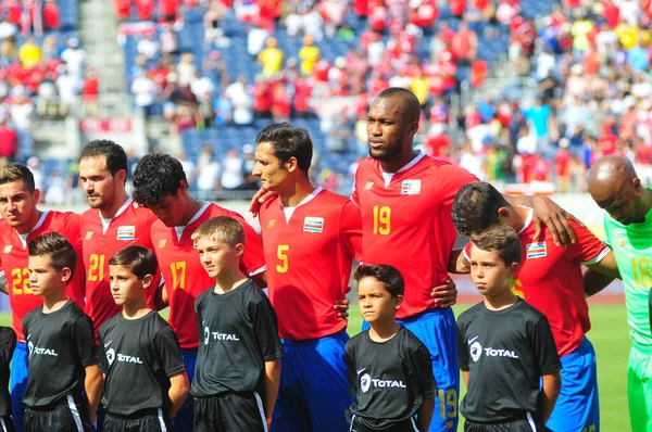Kosta Rika, Copa America Centenario sırasında Paraguay ile Orlando Florida 'daki Dünya Kampı Stadyumu' nda karşılaştı.. 