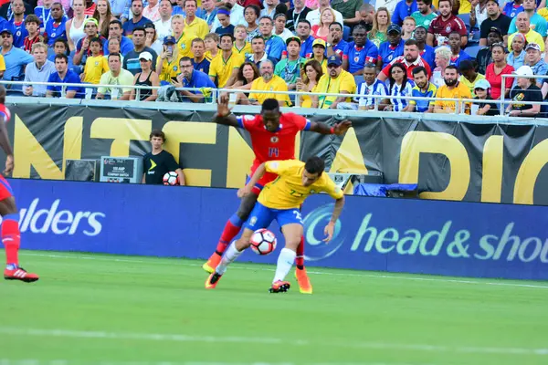 Brezilya, 8 Haziran 2016 tarihinde Orlando Florida 'daki Copa America Centenario' da Haiti ile karşılaştı..  