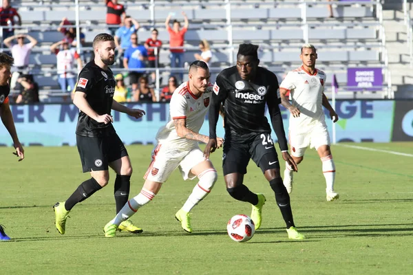 Flamengo Eintracht Frankfurt Orlando City Stadium Sábado Janeiro 2019 — Fotografia de Stock