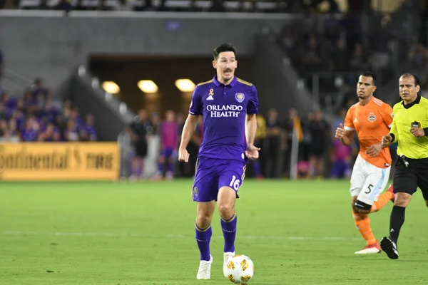 Orlando City SC, 22 Eylül 2018 'de Florida Exploria Stadyumu' nda Houston Dynamo 'yu ağırladı..