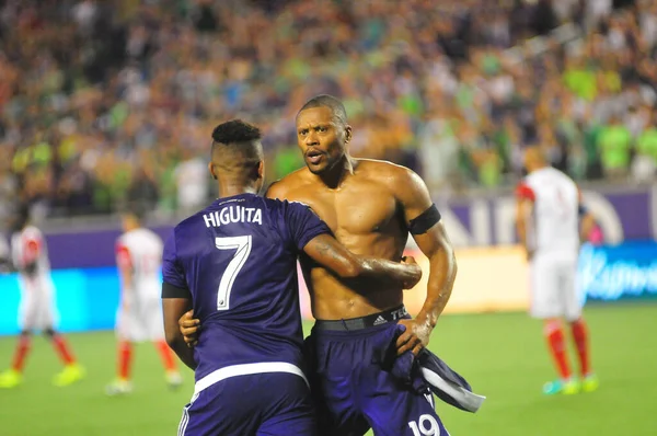 Orlando City Hostit San Jose Zemětřesení Camping World Stadium Orlando — Stock fotografie