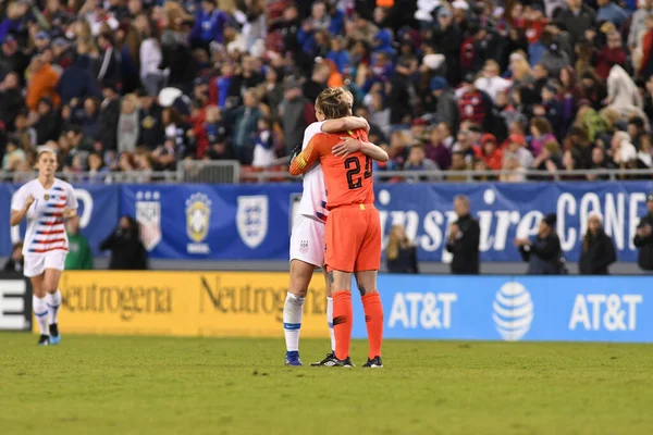 Shebelieves Cup Finale Met Usa Brazilië Raymond James Stadium Tampa — Stockfoto