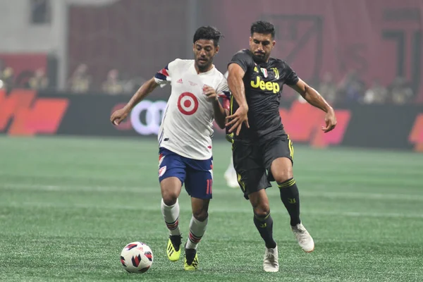 1 Ağustos 2018 tarihinde Atlanta 'daki Mercedez Benz Stadyumu' nda tüm yıldızlar Juventus 'a karşı.. 