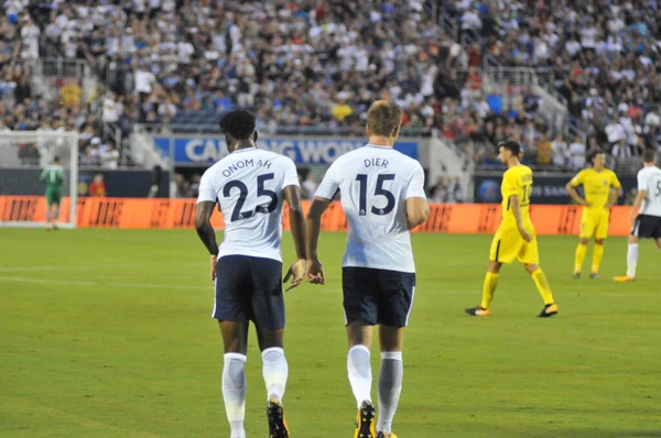 Paris Saint Germain Tottenham Hotspur Citrus Bowl Orlando Florida Július — Stock Fotó