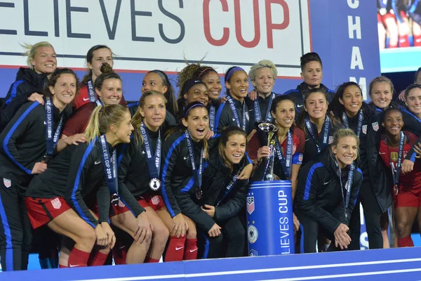 ABD, 7 Mart 2018 tarihinde Orlando City Stadyumu 'ndaki SheBelives Kupası' nda İngiltere ile karşı karşıya geldi..  