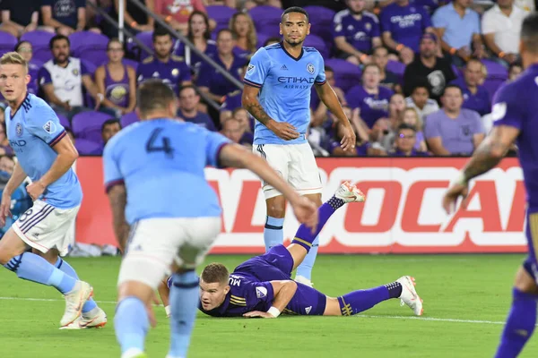 Orlando City 26 Temmuz 2018 'de Florida Exploria Stadyumu' nda NYC FC 'ye ev sahipliği yaptı. Fotoğraf: Marty Jean-Louis