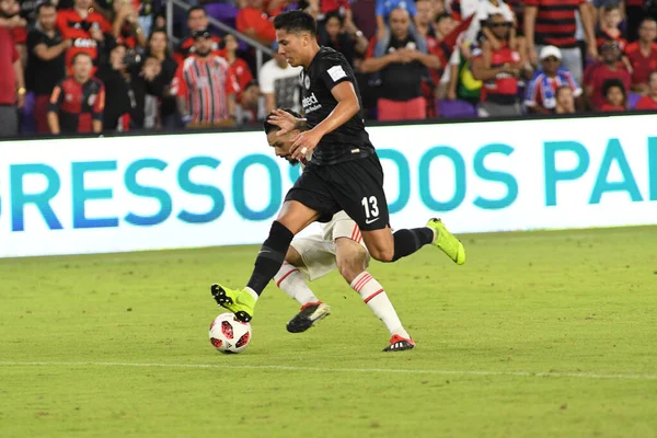 Flamengo Eintracht Frankfurt Allo Orlando City Stadium Sabato Gennaio 2019 — Foto Stock