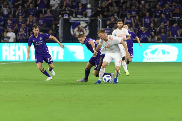 Orlando City Host Atlanta United Exploria Stadium August 2018 Orlando — Stock Photo, Image