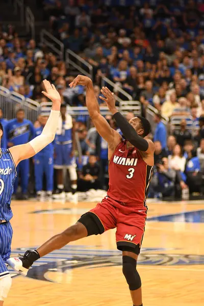 Orlando Magic Recebe Miami Heat Amway Center Orlando Florida Outubro — Fotografia de Stock