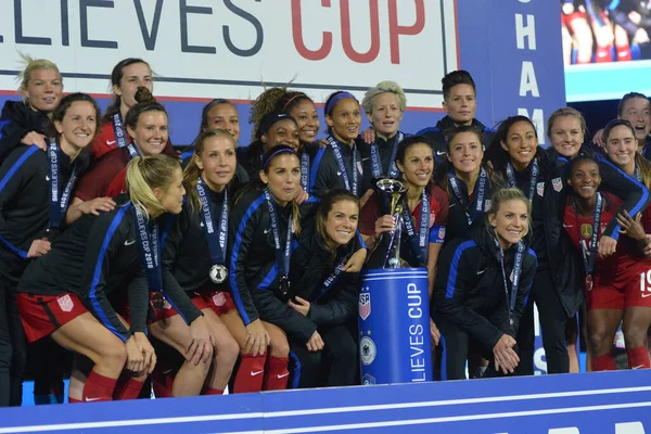 ABD, 7 Mart 2018 tarihinde Orlando City Stadyumu 'ndaki SheBelives Kupası' nda İngiltere ile karşı karşıya geldi..  