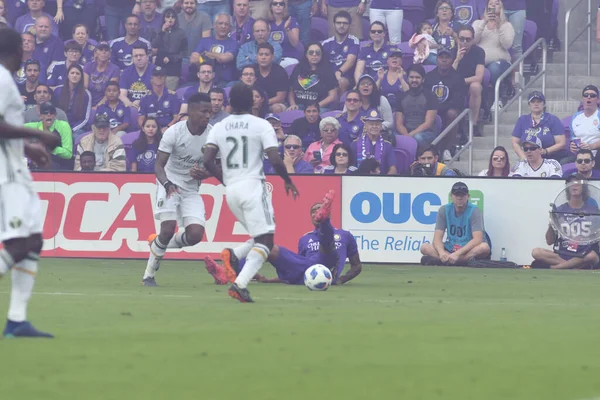 Orlando City Hospeda Portland Timbers Exploria Stadium Orlando Florida Abril — Fotografia de Stock