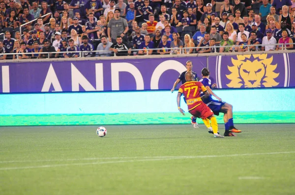Orlando City SC, 29 Haziran 2016 'da Orlando Florida' daki Kamp Dünyası Stadyumu 'nda Fort Lauderdale Strikers' a ev sahipliği yaptı..