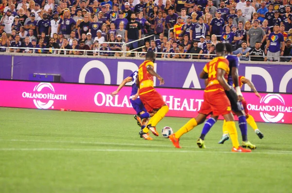 Orlando City SC, 29 Haziran 2016 'da Orlando Florida' daki Kamp Dünyası Stadyumu 'nda Fort Lauderdale Strikers' a ev sahipliği yaptı..