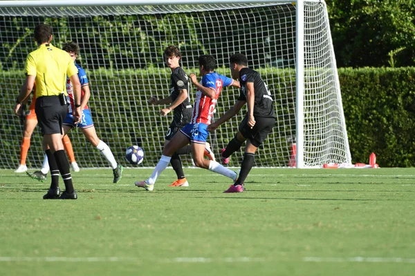 30 Temmuz 2019 'da Orlando Florida' daki Disney 'in Vahşi Spor Dünyası' nda düzenlenen MLS Allstar Haftası sırasında MLS Homegrown oyunu.
