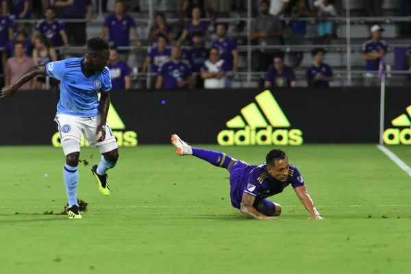 Orlando City 26 Temmuz 2018 'de Florida Exploria Stadyumu' nda NYC FC 'ye ev sahipliği yaptı. Fotoğraf: Marty Jean-Louis