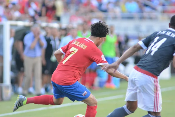 Costa Rica Affronte Paraguay Lors Centenario Copa America Camping World — Photo