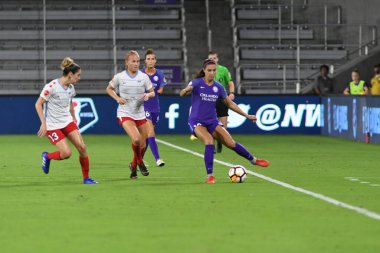 Orland Pride, 25 Ağustos 2018 'de Orlando Florida' daki Exploria Stadyumu 'nda Chicago Red Stars' a ev sahipliği yapıyor..  