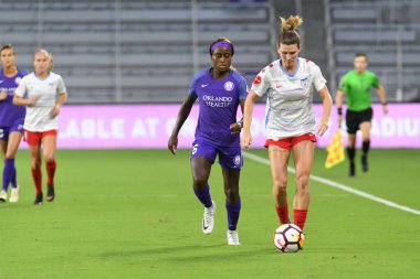 Orland Pride, 25 Ağustos 2018 'de Orlando Florida' daki Exploria Stadyumu 'nda Chicago Red Stars' a ev sahipliği yapıyor..  
