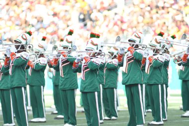 Orlando, Florida 'daki Kamp Stadyumu' nda 2018 Yıllık Florida Klasikleri (BCU vs FAMU) - 17 Kasım 2018. 