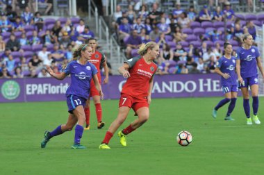 Orlando Pride, 23 Eylül 2017 'de Orlando City Stadyumu' nda Portland Thorns 'a ev sahipliği yaptı.. 