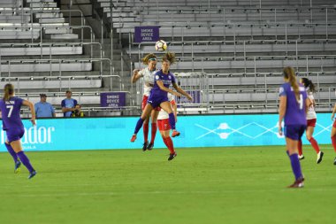 Orland Pride, 25 Ağustos 2018 'de Orlando Florida' daki Exploria Stadyumu 'nda Chicago Red Stars' a ev sahipliği yapıyor..  